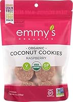Algopix Similar Product 4 - EMMYS Organic Macaroon Raspberry, 6 OZ