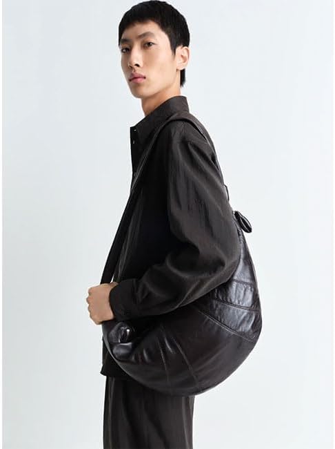Amazon | [Lemaire] ルメール LARGE CROISSANT BAG ナッパレザー