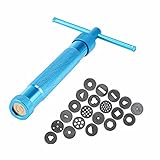 WDXIN Clay Extruder Polymer Clay Cutters Alloy Clay Roller Machine Clay Extruder Craft Gun,Cake...