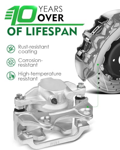 Image of Rear Disc Brake Caliper Assembly Fits for:-Chevy for:-GMC Yukon XL 1500 Tahoe, Silverado Suburban Sierra 1500, for:-Cadillac Escalade ESV 2007-2018 5.3L 6.0L 6.2L OE# 18-B5030 18-B5031