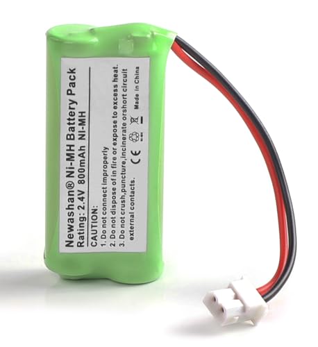 NEWASHAN Batterie Compatible avec ALCATEL XL 650 Combo Voice XP50 XP1050 Duo Trio XP2050 Duo Téléphone sans Fil TSF DECT Telephonique Rétro 800mAh 2,4V...