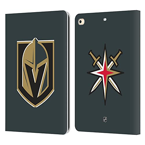 Housse iPad 9.7 NHL Vegas Golden Knights avec support et fentes cartes