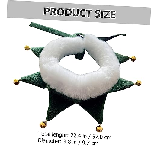 Écharpe pour animaux de compagnie Mipcase collier de Noël en polyester pour petits chiens - 8