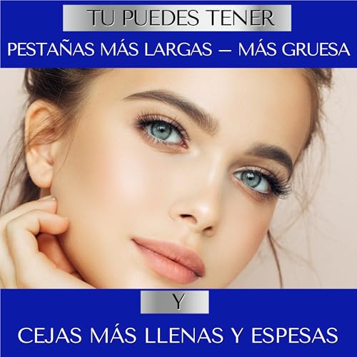 SERUM PESTAÑAS CRECIMIENTO 3ml + SERUM CEJAS 5ml - Crece Pestañas Más Largas, Fuertes y Densas - Crece Cejas mas Gruesas y Definidos - Nutritivo y Fortalecedor - Resultados en 60 Días de DERMAWORKS - imagen 2