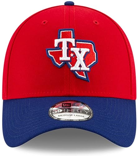 New Era Boné MLB 2-Tone Team Classic 39THIRTY Stretch Flex Fit, Texas Rangers, P-M