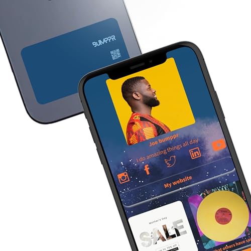 Carte de visite numérique avec puce NFC et code QR pour un profil intelligent personnalisable - 6