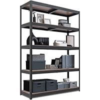 Amazon｜HOMEDANT House 組立簡単 高耐荷重 ラミネート スチールラック