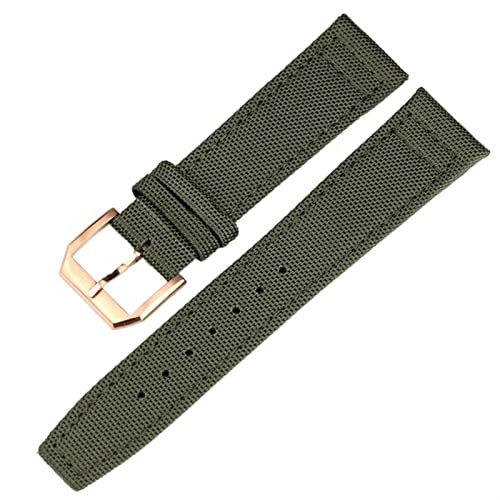 Bracelet IWC Pilote et Portugieser en cuir et nylon premium avec fermoir assurance