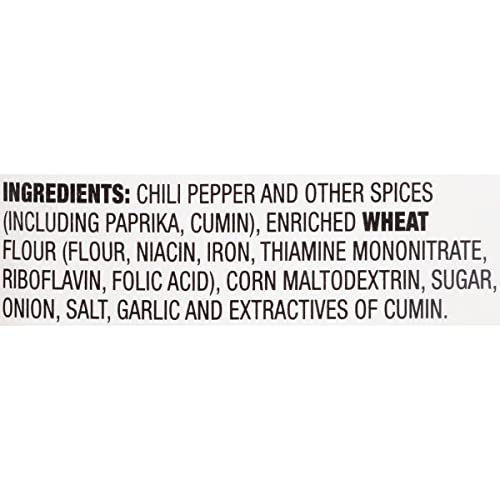 Mccormick Mild Chili, 30% Less Sodium, Seasoning Mix 1.25Oz Packets 5 #TOP3
