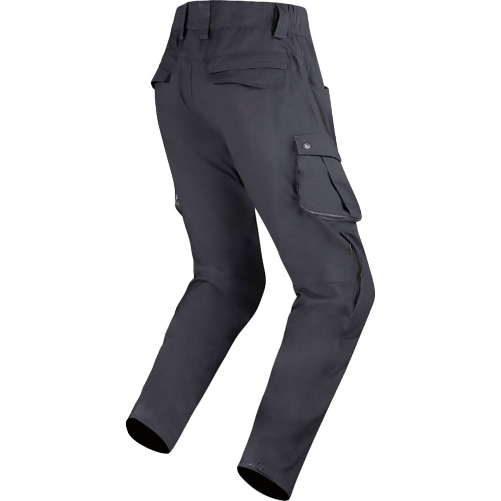 LS2 Coast Pantaloni tessili per motociclette, nero, 5XL