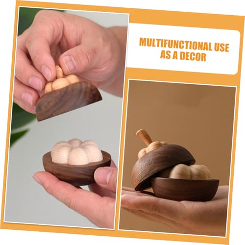 Difusor aromático eléctrico de madera KOMBIUDA diseño mangostán miniatura 6