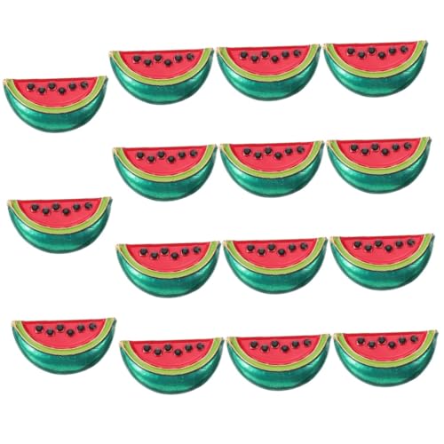 Broche pastèque lot de 15 pièces mini fruits réalistes et durables avec épingle chic
