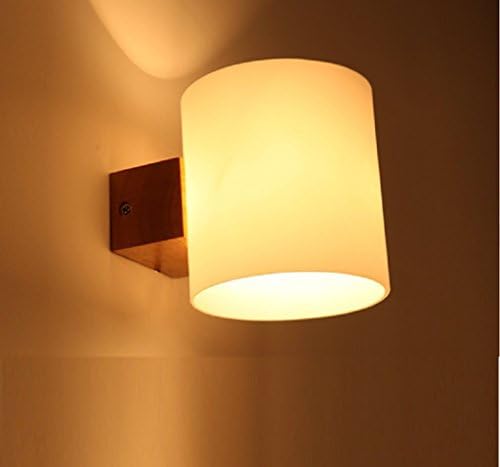 minimalist Japanese-style tatami new The Continental garden wood wall lamp living room bedroom balcony hallway wall sconce Nordic