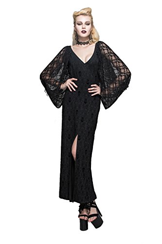 Vestido gótico Devil Fashion para fiesta Steampunk nocturna