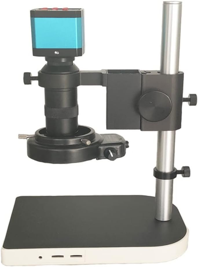 Lab Microscope Replacement Parts 8X-130X Continue Magnification Zoom Lens 14MP 1080P Industrial Digital Video Microscope Camera