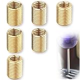 [KEAIDUO] シフトノブ アダプター 自動車シフト 交換用ネジ 車シフトレバー ルミニウム合金材質 取り付け簡単 ギアスティックノブアダプタ M10x1.25 M10x1.5 M8x1.25 汎用 ネジ スレッド スクリュー リテーナー ほとんどの車のシフトノブに適していますM10x1.25 口径変換アダプター 耐摩耗性 耐食性 スレッドアダプター ダプター 3個入 3サイズ