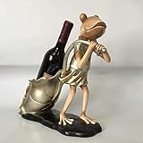 Material: Resin DSENIW QIDOFAN Crafts Weinregale Harz Ornamente Europäischen Handwerk Dekoration Frosch