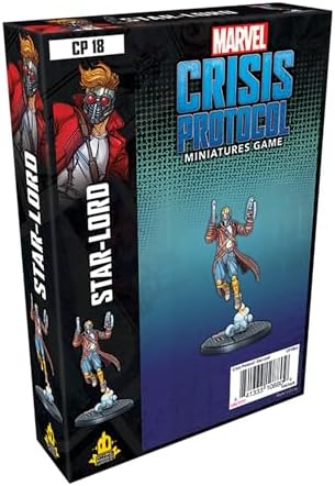 Asmodee Marvel: Crisis Protocol Star-Lord CHARACTER PACK - The Leader of the Guardians of the Galaxy! Tabletop Superhero Game for Kids & Adults, Ages 14+, 2 Players, 90 Minute Playtime image 5