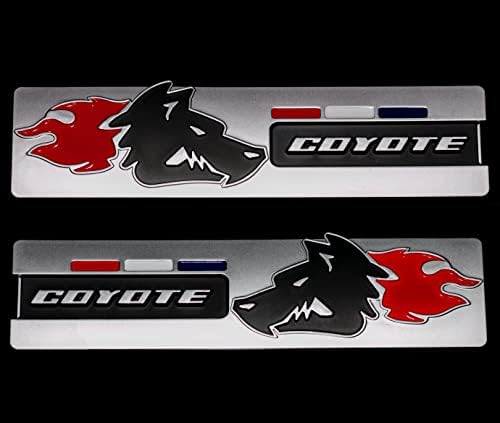 5.0 Coyote V8 Emblem For 11-14 Ford Mustang F150 F250 F350 Chrome Side Body Fender Emblems Decal Sticker Badge Nameplate I3643620402 - View #2