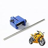 VEOIRXU Universal Kettenausrichtungswerkzeug Satz Geeignet für Motorräder ATVs und Fahrrad Schnelles und Genaues Ausrichtungswerkzeug Einfach Bedienen (Blau)