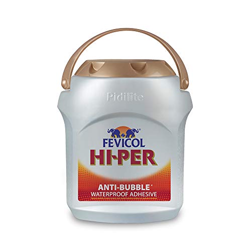 Image of Fevicol Hi-per - High Performance woodworking Adhesive | Anti-bubble, waterproof | Setting time 2hrs | Suits all climatic condition | 1Kg