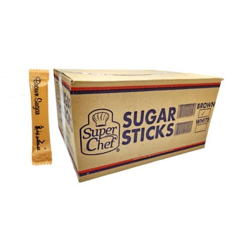 SUPER CHEF SUGAR STICK BROWN 1X1000PCS