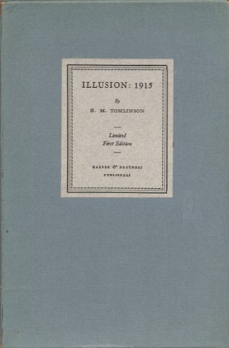 Illusion, 1915 B0006CL812 Book Cover