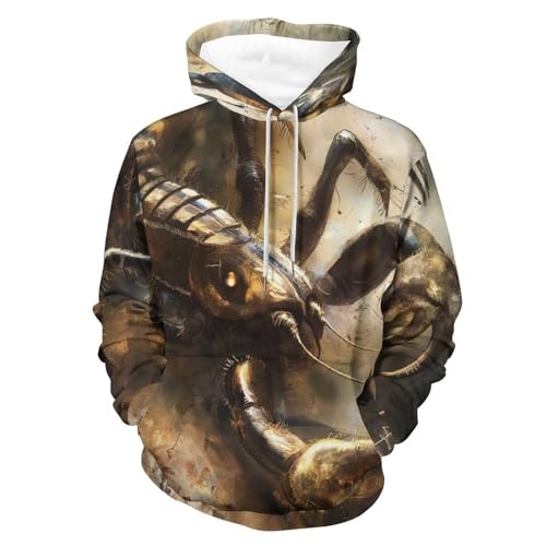 Sweat à capuche Scorpion idéal pour vos sorties urbaines et soirées décontractées