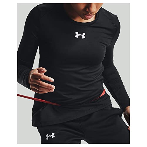 Under Armour 1366065 Girls' Cozy Armour Long Sleeve Crew Neck T-Shirt thumb #1