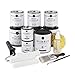 Giani Carrara White Marble Epoxy Countertop Kit