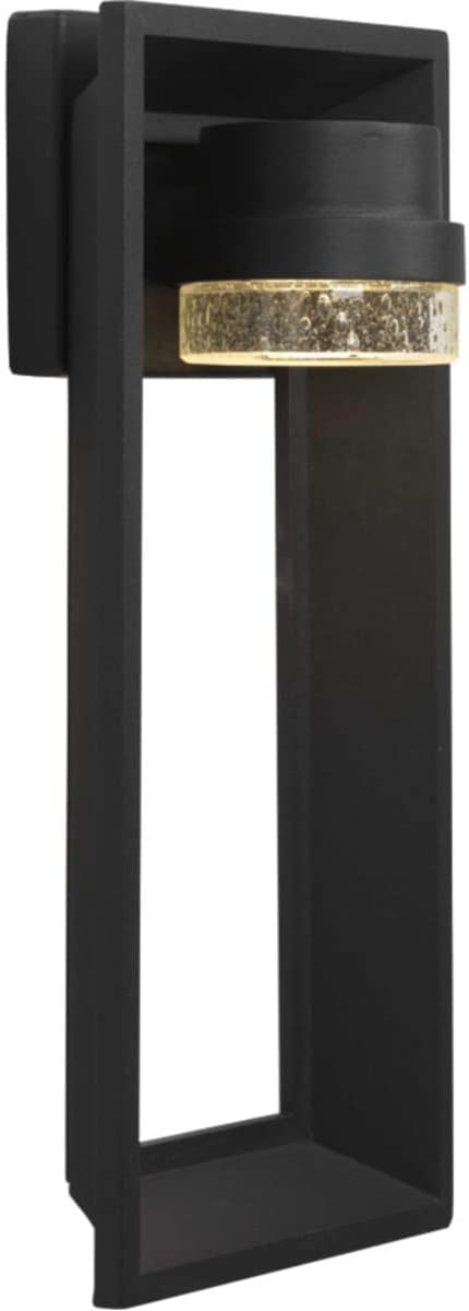Progress Lighting P560029-031-30 Z-1010 One-Light LED Wall Lantern, Black