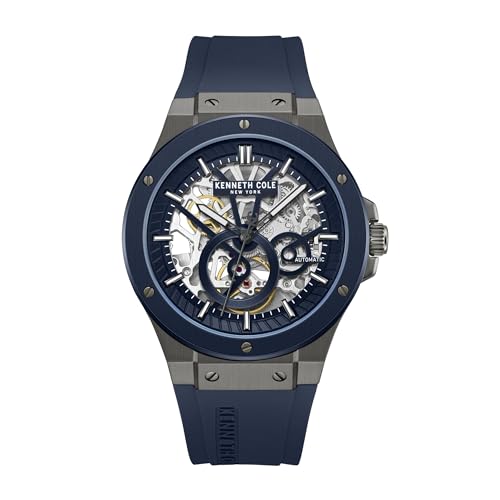 Montre Automatique Kenneth Cole en silicone pour homme sans pile
