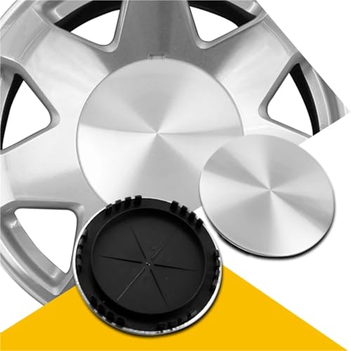Cache-moyeu de roue 199mm argent compatible 4563 - 2