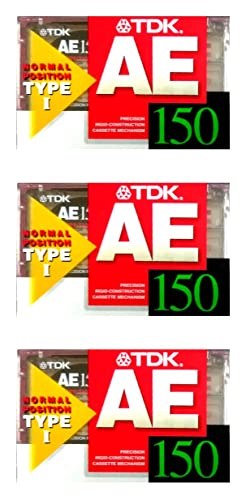 未開封／TDK　オーディオ　テープ　Ｌ－２７５：３本 TDK - 使用済みカセットテープ ハイポジション3本 ノーマル