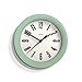 Produktbild Jones Clocks ® Hot Tub Wanduhr  16 cm  perfekt als Küchenuhr, Wohnzimmer Wanduhr oder für jeden kleinen Raum, Plastik, 15.6cm x15.6cm x 5cm (Neo Mint)