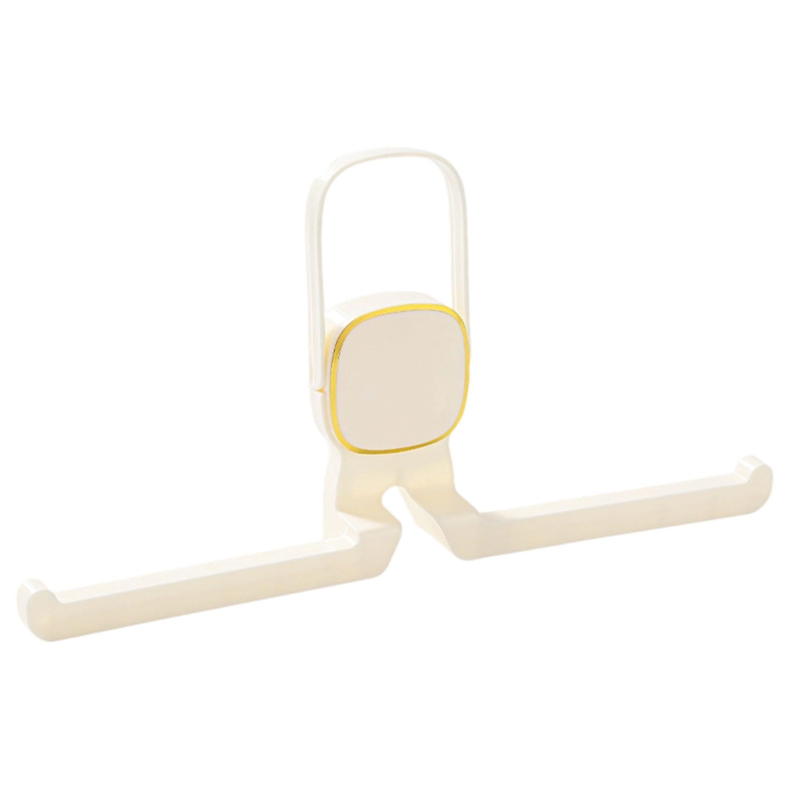 APGLSXY Not Drill Hair Accessory Wall Rack Resistant PP Construction Closet Bathroom Bedroom Vertical Storage Unit Wall Storage Rack