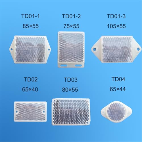 Sensor reflector TD-06 con placa especular de alta reflectividad para interruptor 4