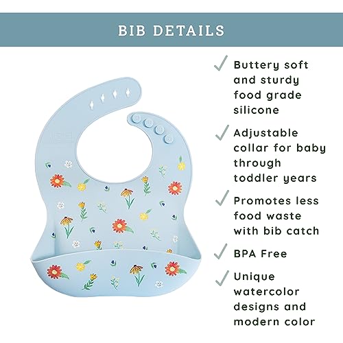 Austin Baby Co Mess Proof Silicone Bibs for Babies – Perfect Travel Toddler Bibs for Baby3