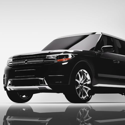 RockRose Charcoal 2PLY Premium Carbon 20% VLT Window Car Tint 50 cm x 3.0M Professional Window Tint Wärme-, UV- und IRR-Block Tint für Autos oder Gebäude Klebefolie Easy Shrink, Plotter Friendly