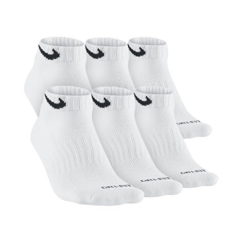 Nike Dri-FIT Cushion Low-Cut Training Socks, 6-pairs