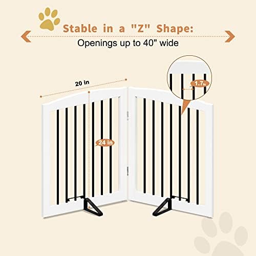 Freestanding Pet Gate for Dogs — texture and fabric close-up