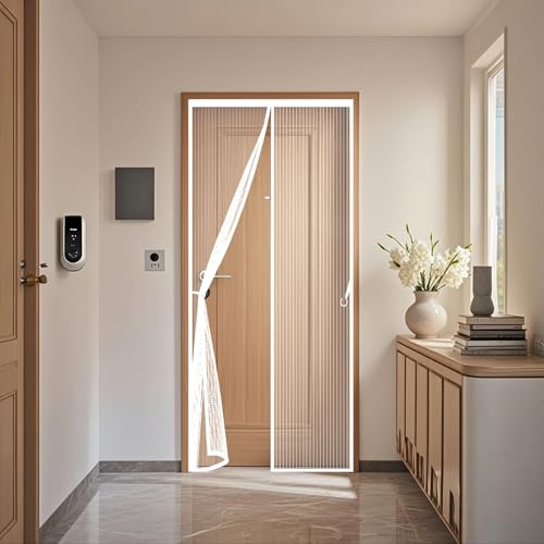 Moustiquaire porte de qualité supérieure avec puissants aimants intégrés - 2