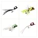 YZD Bass Popper Fly Dry Fly Fishing Flies Kit - Panfish & Bass Fishing Popper Topwater Bait (2-Piece)