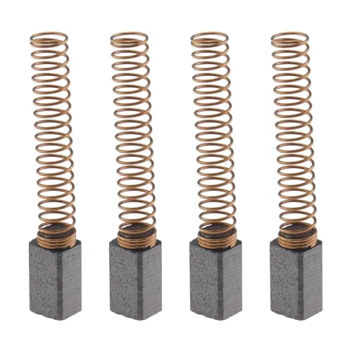 Create idea 2 pares de cepillos de carbono para motor de 49 mm x 55 mm x 95 mm compatibles con cepillos de carbono multiherramienta D-remel pieza de reparaci¨®n para motores el¨¦ctricos herramientas