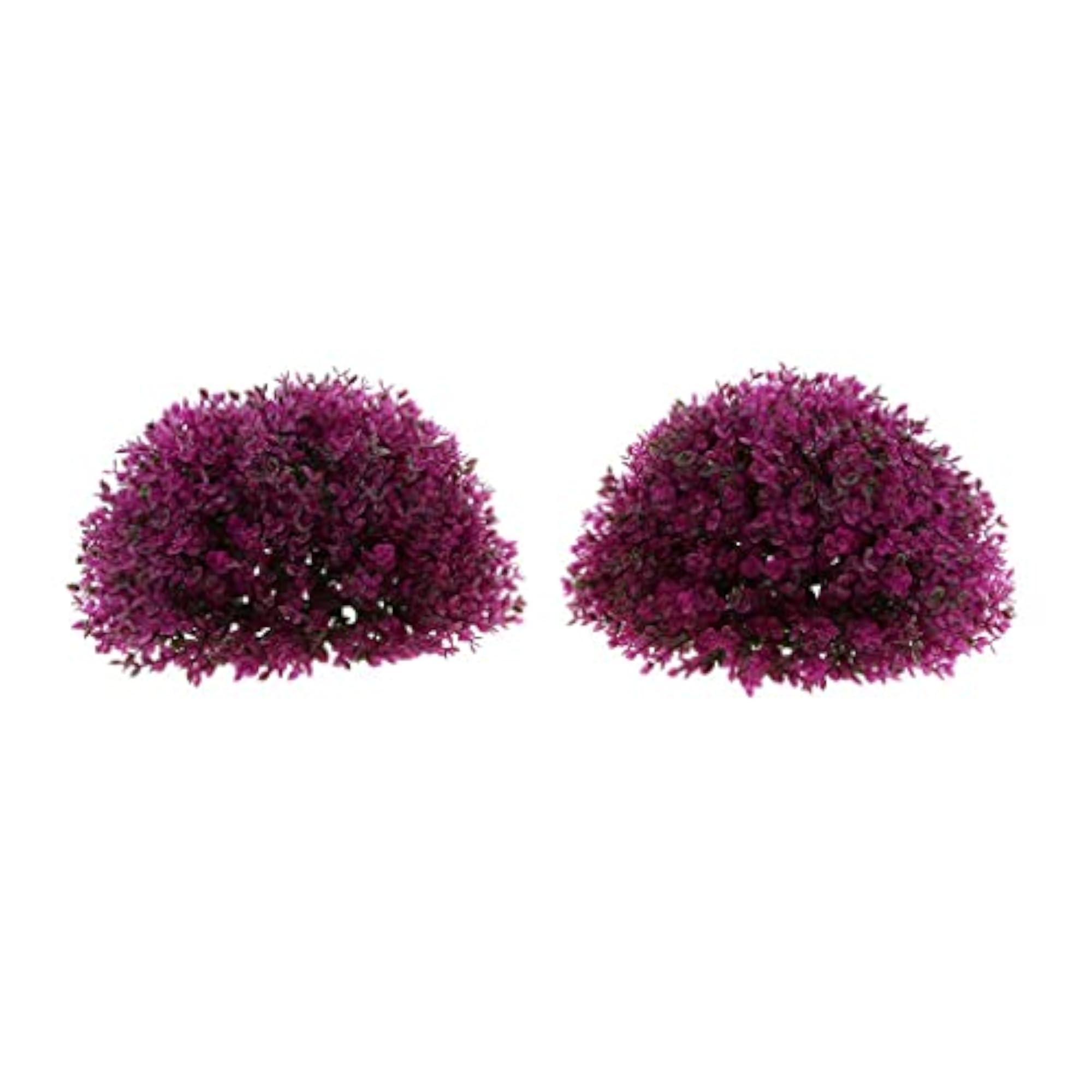3xArtificial Topiary Ball Decorative Garden Home Decor, Purple 34cm