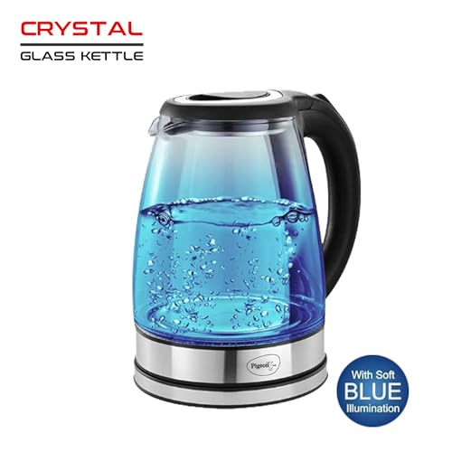 by Stovekraft Crystal Glass Electric Kettle 1.8 Litre with LED Illumination, Heat Resistant Pyrex 1500 Watt — photo 3