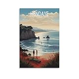 Matériau de qualité supérieure : les affiches de voyage sont imprimées avec une technologie d'impression de haute précision, une plastification imperméable, des encres résistantes aux UV et à la décoloration pour que vous puissiez décoller et coller facilement, sont lisses au toucher, ont des graphiques clairs et, surtout, ne ternissent pas facilement.