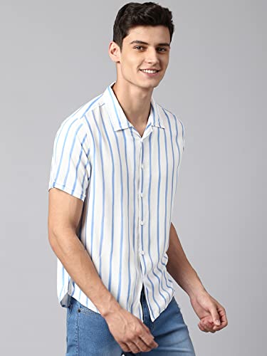 Image of Dennis Lingo White Casual Shirts for Men