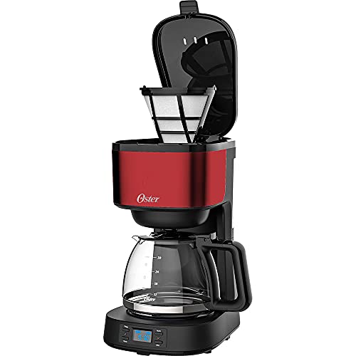 Cafeteira Oster Day Light Red Programável - 127V