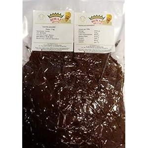 Gemalen vanillestokjes | Vanillepoeder 1000 gram (17 EUR / 100 gram)